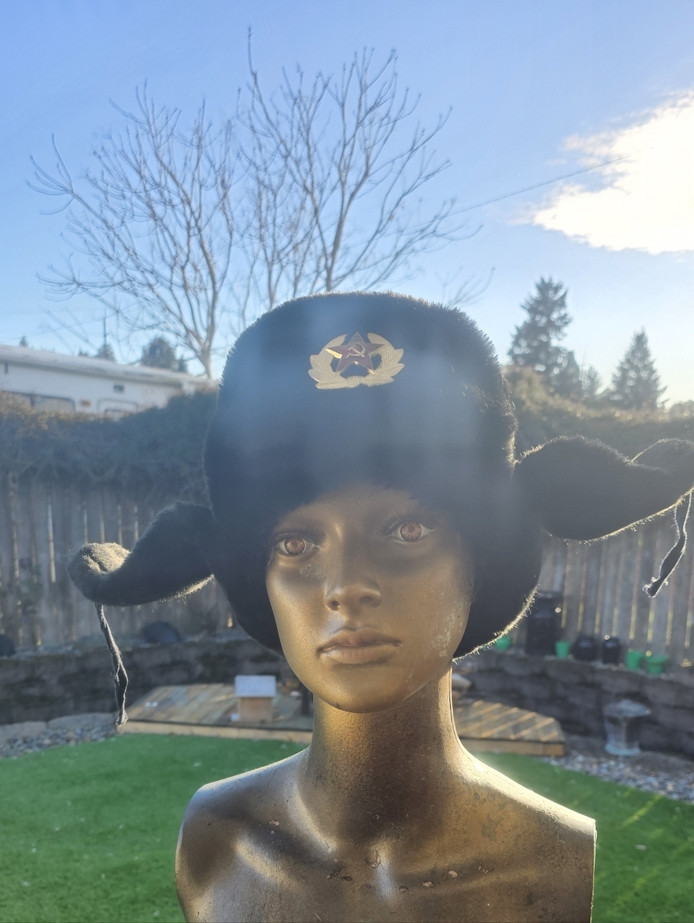 Russian Army Ushanka Cold Weather Hat